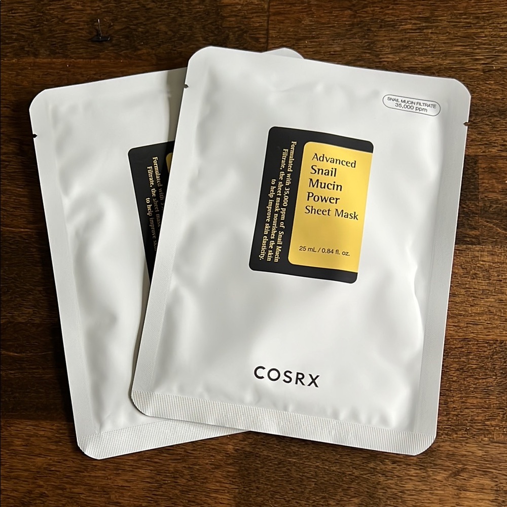 Set of‎ 2 - COSRX Advanced Snail Mucin Power Sheet Mask